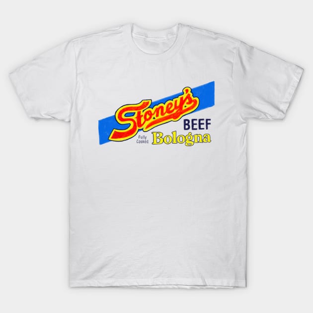 Stoney's Bologna - Classic Logo T-Shirt by okaybutwhatif